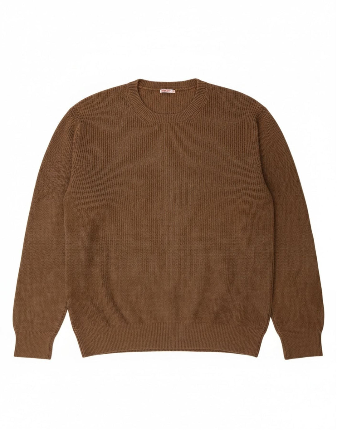 Maglione maglione girocollo da uomo Carrera 2XL cotone marrone