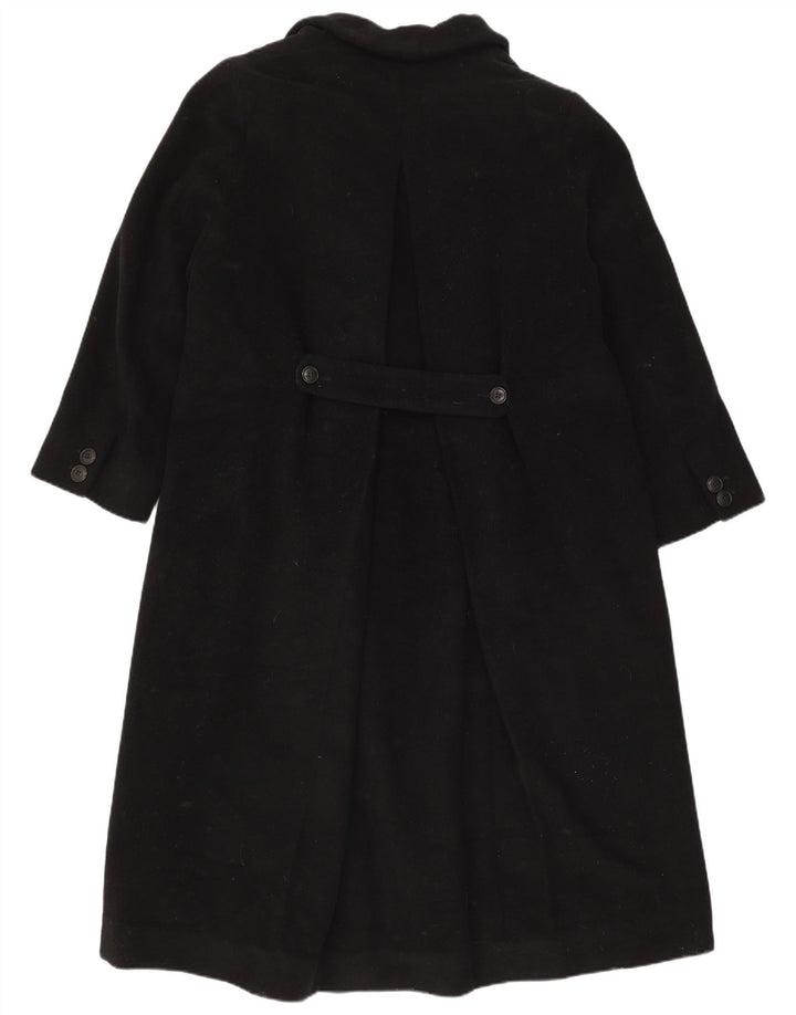 Cappotto doppiopetto da donna Maska UK 40 Large Black New Wool
