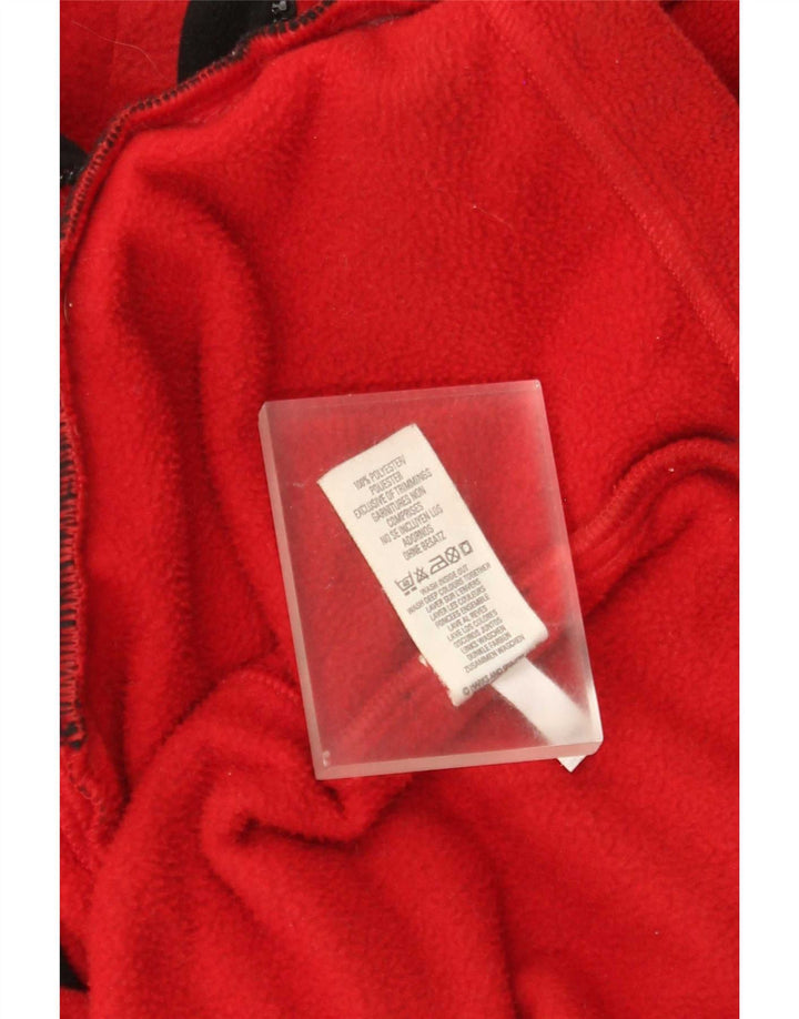 Giacca in pile Marks & Spencer da uomo St. Michael UK 16 grande poliestere rosso