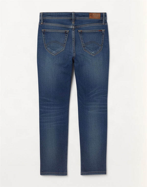 Jeans slim da donna Tommy Hilfiger W28 L28 cotone blu