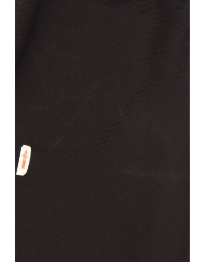 Pantaloni da tuta da donna Adidas UK 12 Medium Nero Poliestere