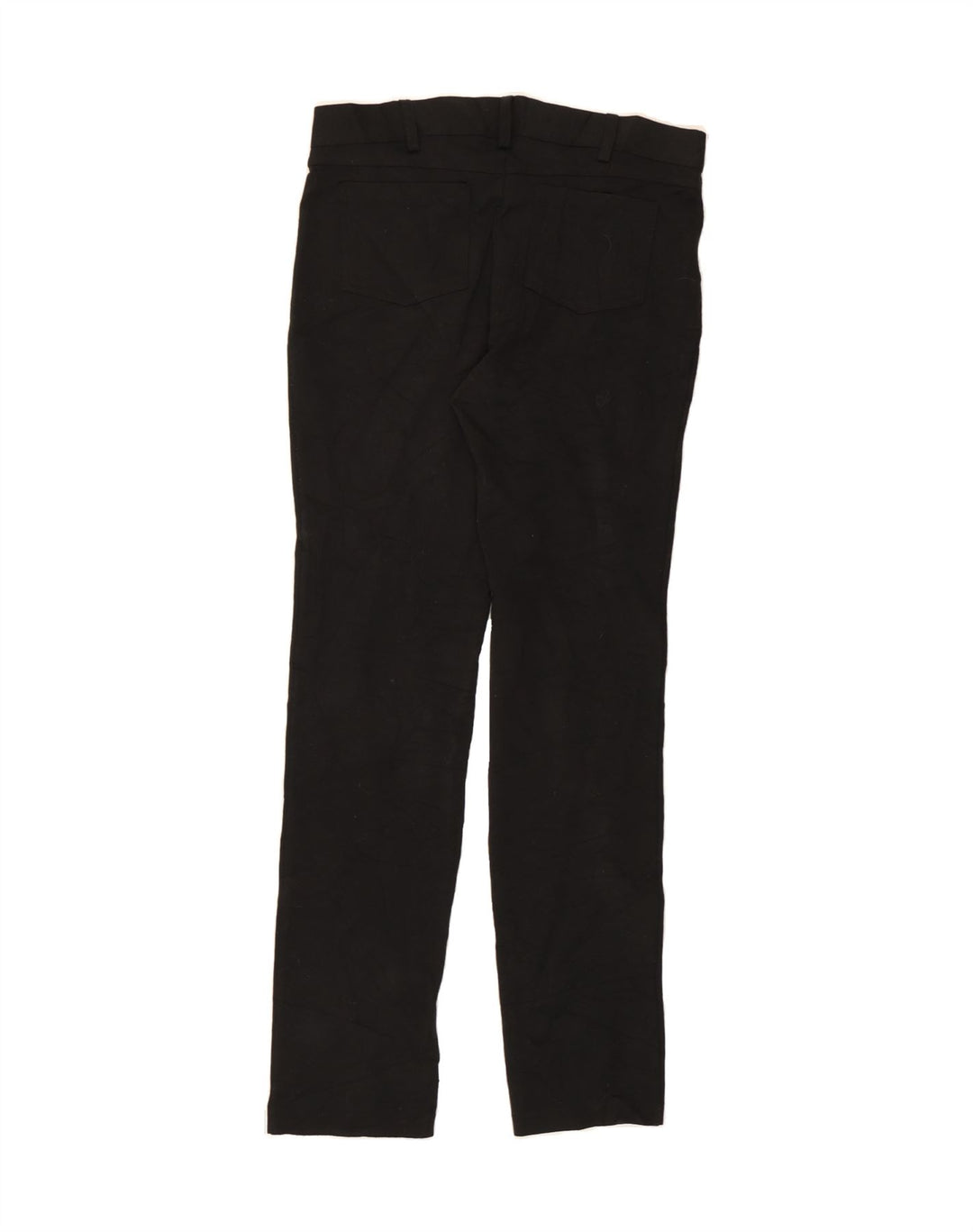 TOMMY HILFIGER Womens Slim Casual Trousers US 8 Medium W32 L33 Black Vintage Tommy Hilfiger and Second-Hand Tommy Hilfiger from Messina Hembry 