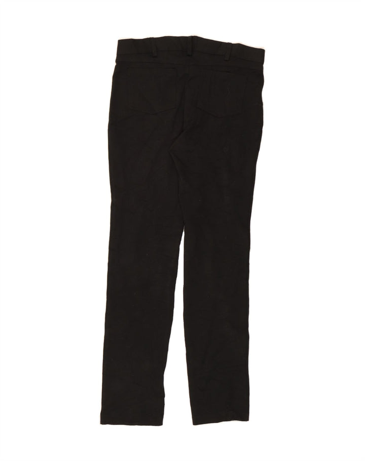 TOMMY HILFIGER Womens Slim Casual Trousers US 8 Medium W32 L33 Black Vintage Tommy Hilfiger and Second-Hand Tommy Hilfiger from Messina Hembry 