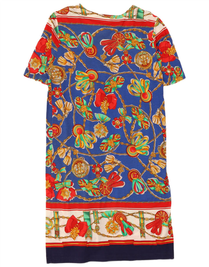 Abito chemisier da donna con motivo astratto Maglificio MG IT 50 XL multicolore