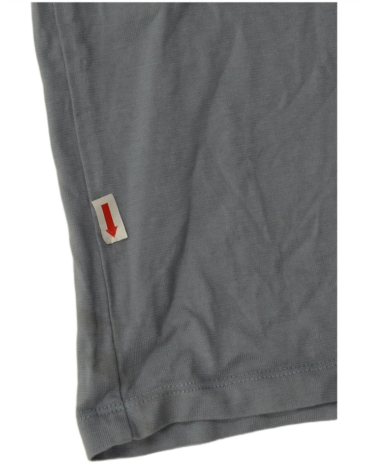 T-shirt grafica oversize Jordan da donna, taglia UK 10, piccola, in cotone grigio