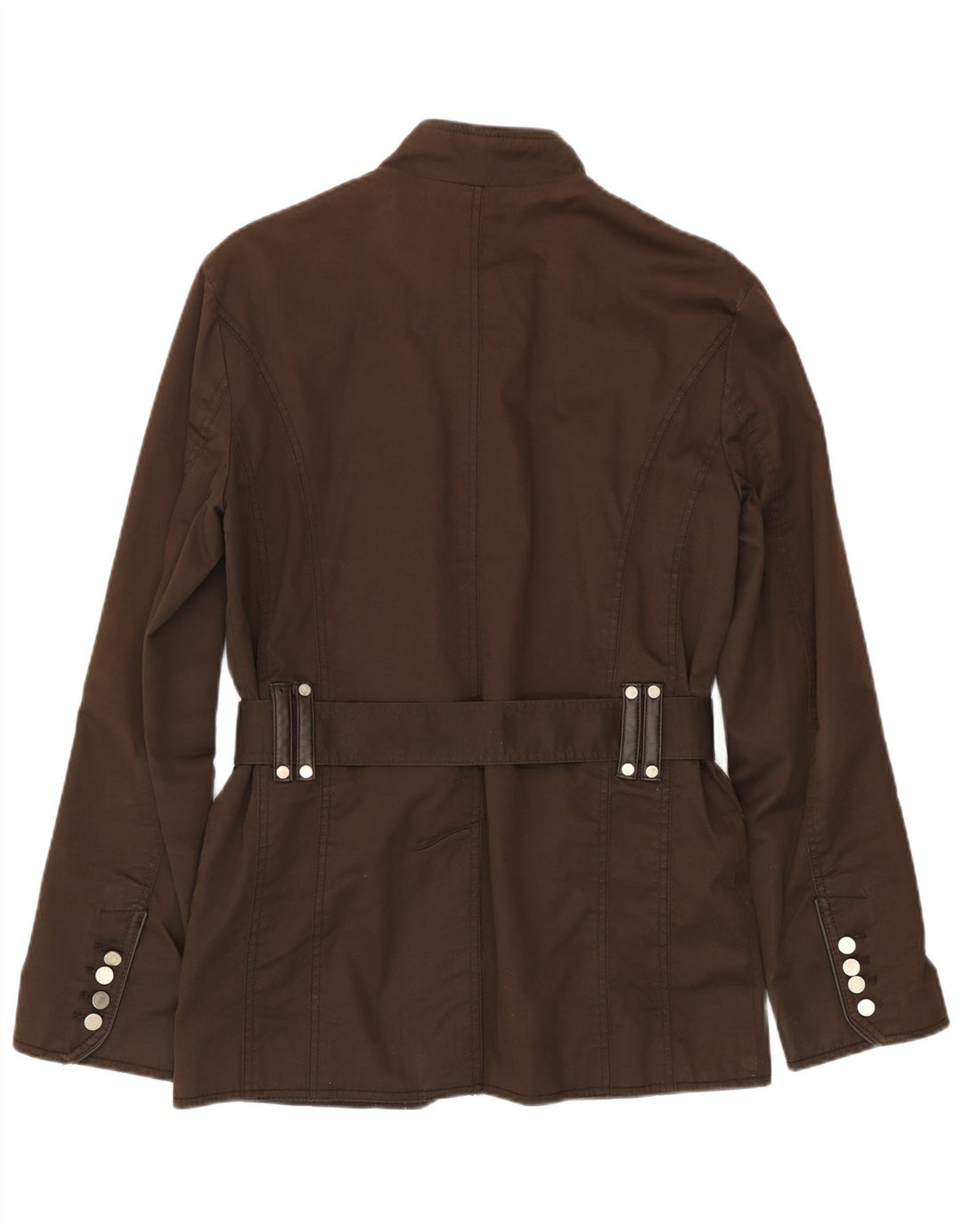 Giacca militare da uomo Zara UK 38 Cotone marrone medio