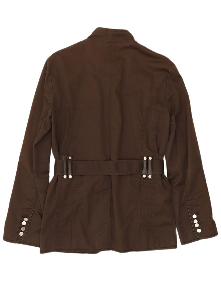 Giacca militare da uomo Zara UK 38 Cotone marrone medio
