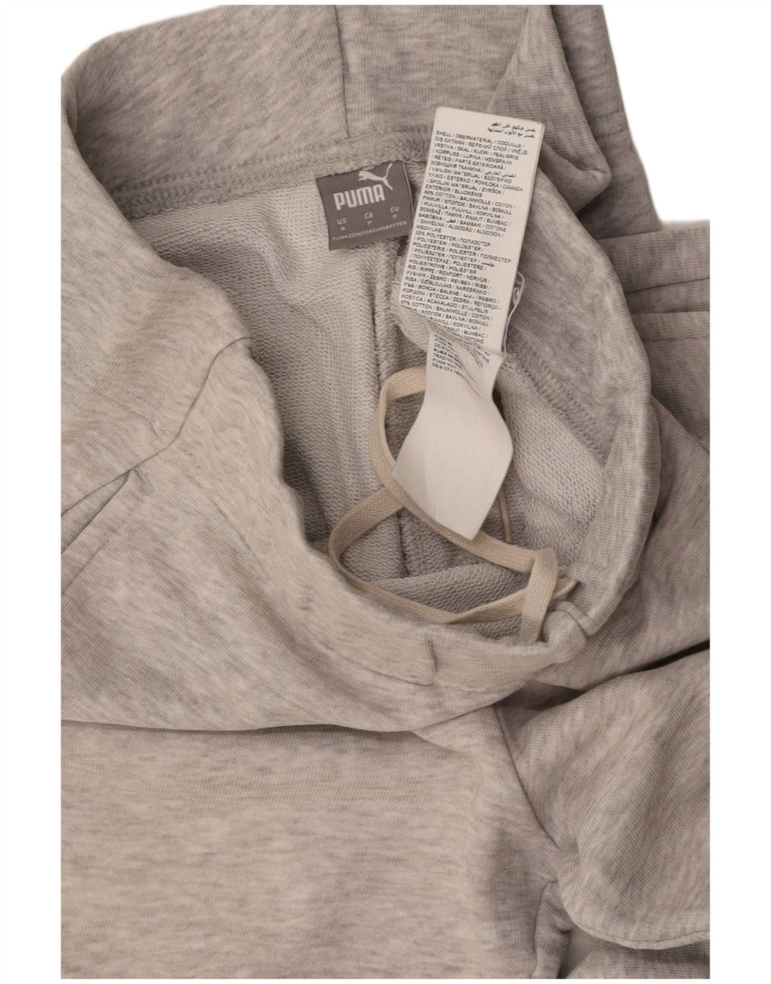 Pantaloni da tuta da donna PUMA Joggers UK 10 Small Poliestere grigio