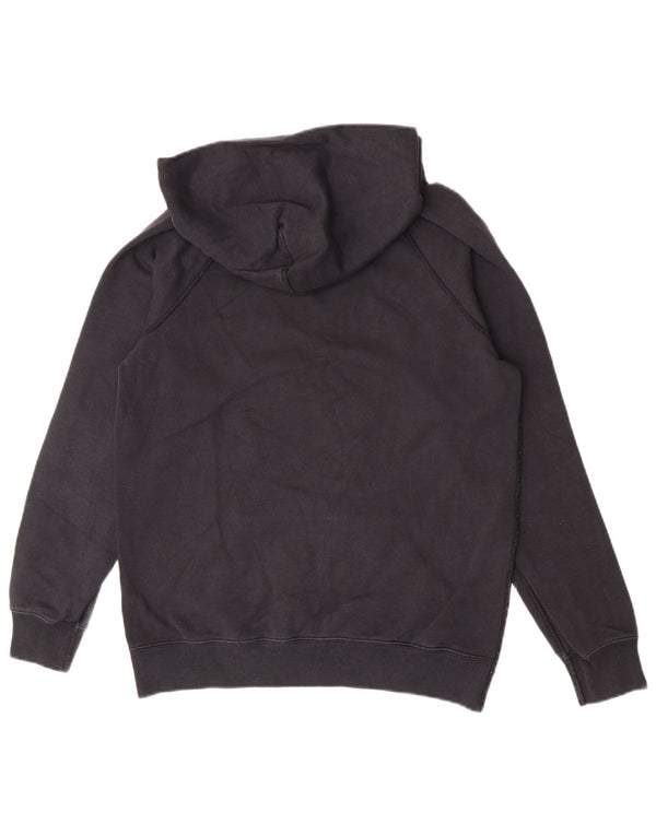 Maglione con cappuccio oversize da donna Jack Wills UK 10 piccolo cotone nero