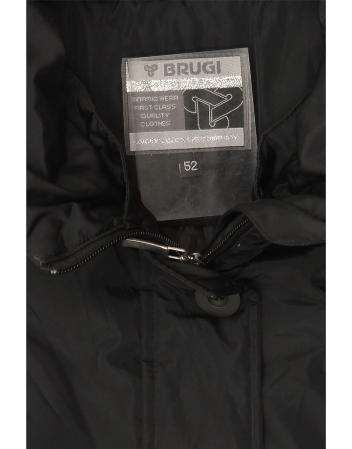 Cappotto imbottito da donna BRUGI IT 52 2XL Nero