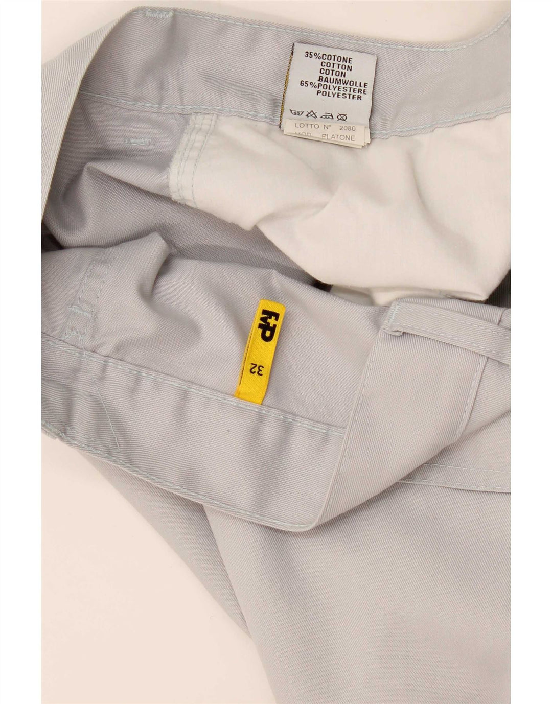 Pantaloncini cargo da uomo Meltin' Pot W32 in cotone grigio medio