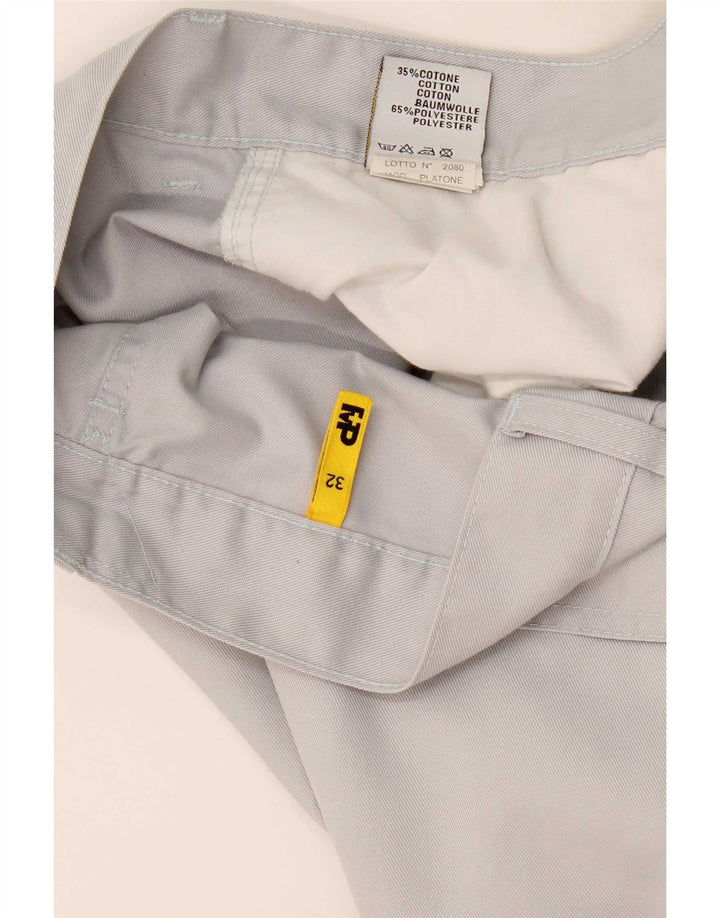 Pantaloncini cargo da uomo Meltin' Pot W32 in cotone grigio medio