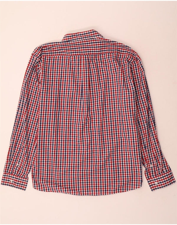 Camicia da uomo Dockers 2XL in cotone a quadretti rossi