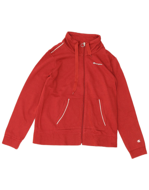 Giacca sportiva da donna Champion UK 10 Small Red Cotton Sports
