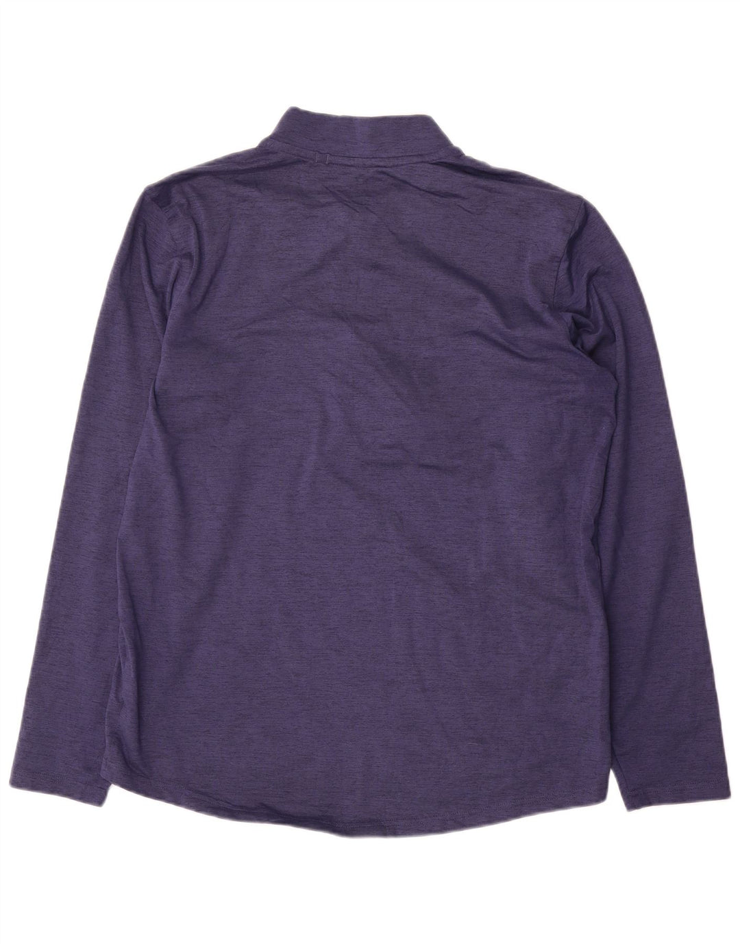Maglia Puma da uomo con zip e collo a maniche lunghe, piccola, in poliestere color block blu