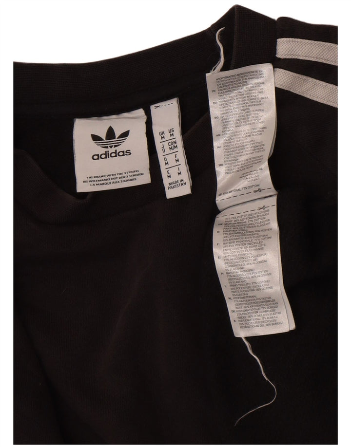 Felpa Adidas Uomo Maglione Medio Nero Cotone