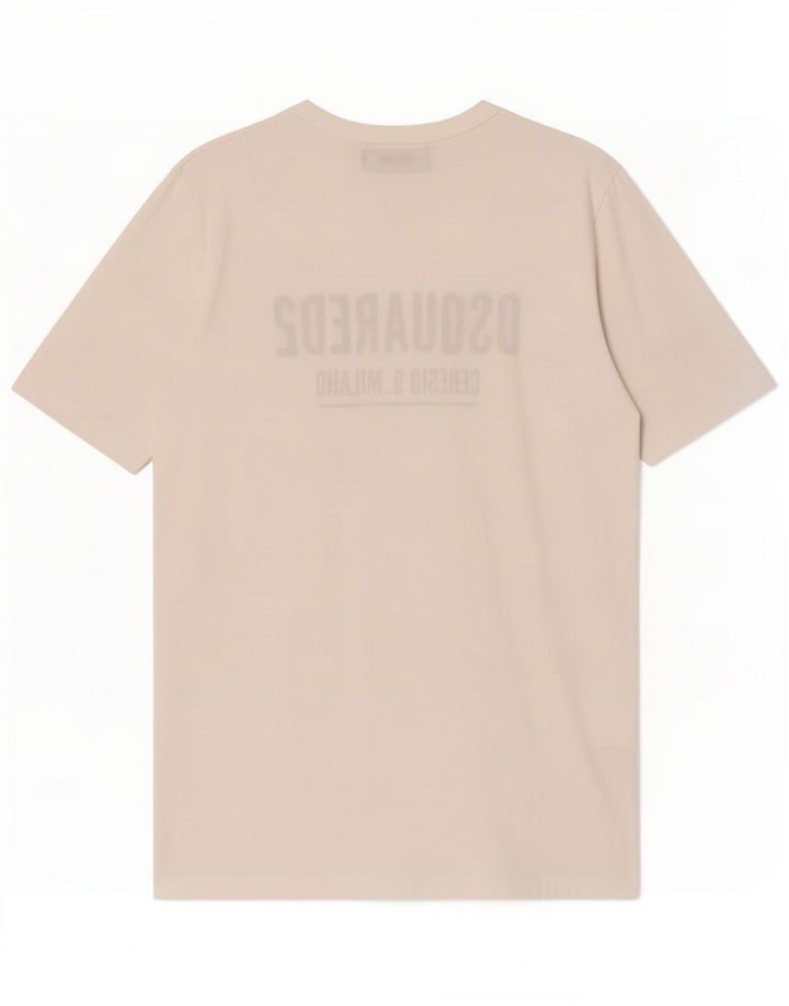 T-shirt grafica da uomo Dsquared2 Top bianco medio