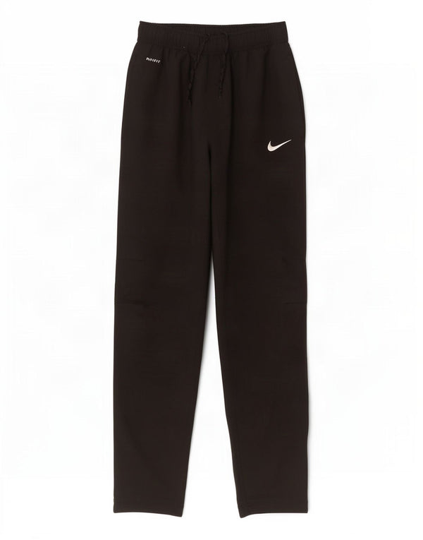 Pantaloni da tuta Nike da ragazzo Dri Fit 10-11 anni poliestere nero medio
