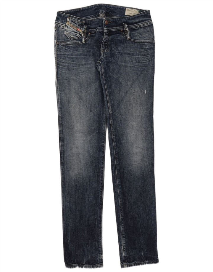 Jeans da donna Diesel Matic Slim W30 L32 cotone blu