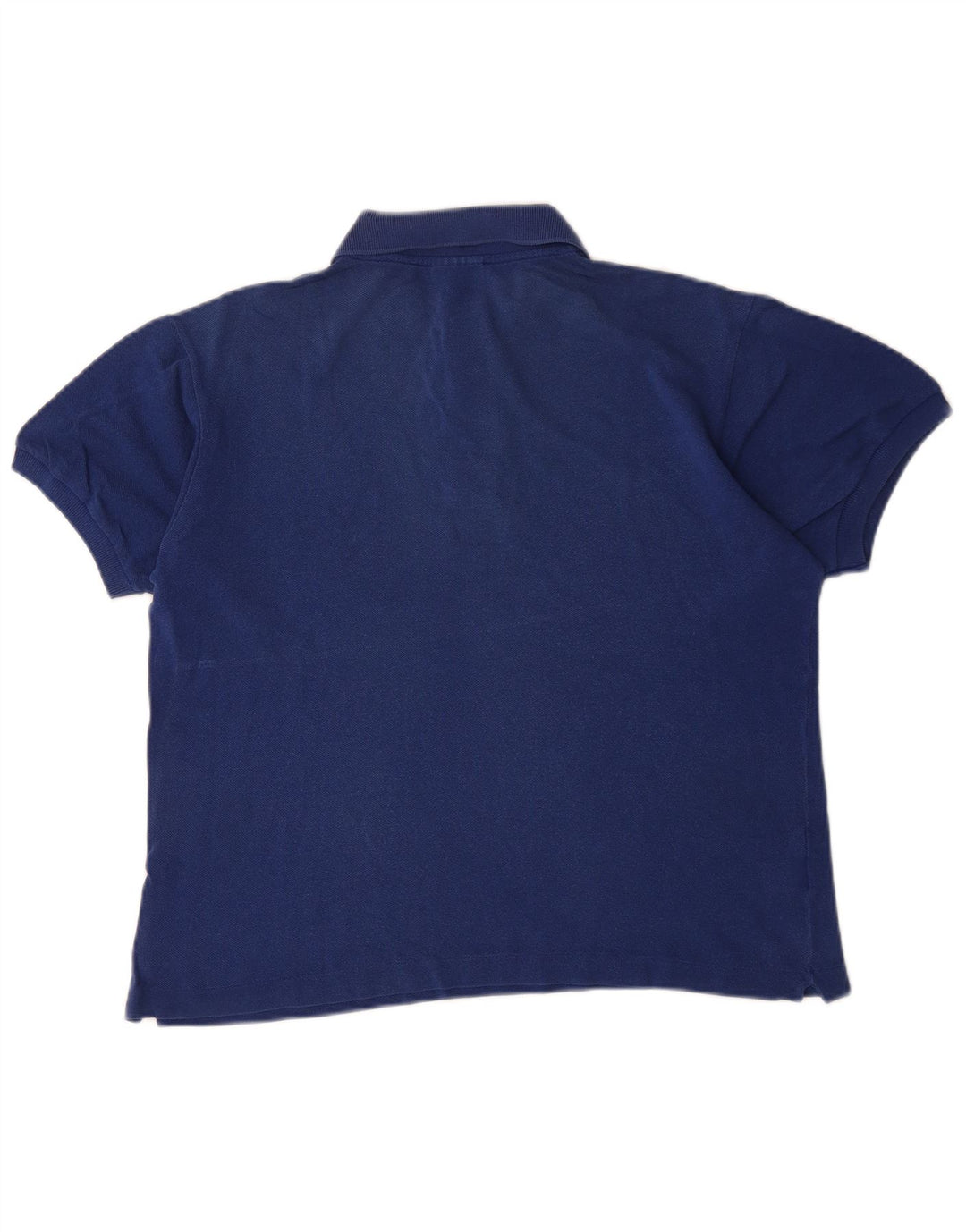 Polo da uomo Lacoste taglia 4 media in cotone blu navy