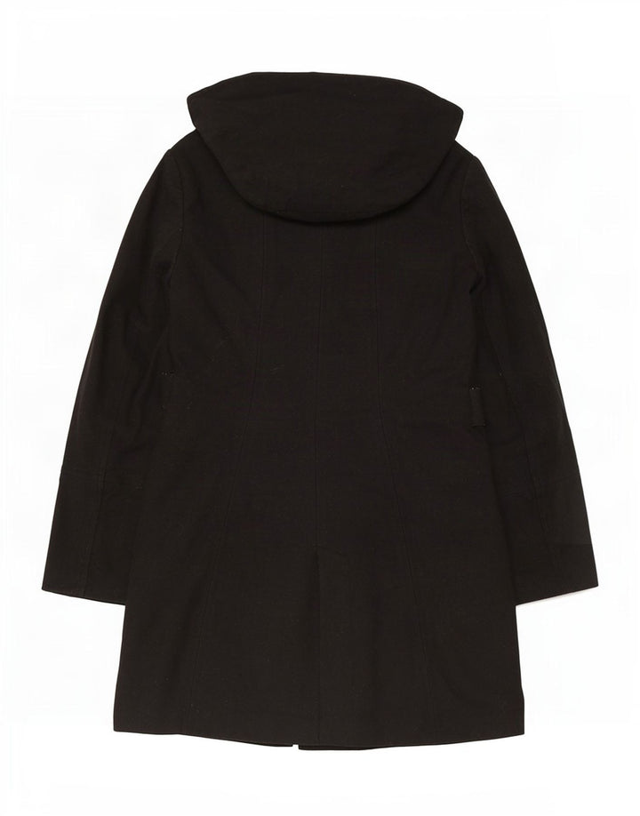 Giacca a vento con cappuccio da donna Zara UK 18 XL poliestere nero