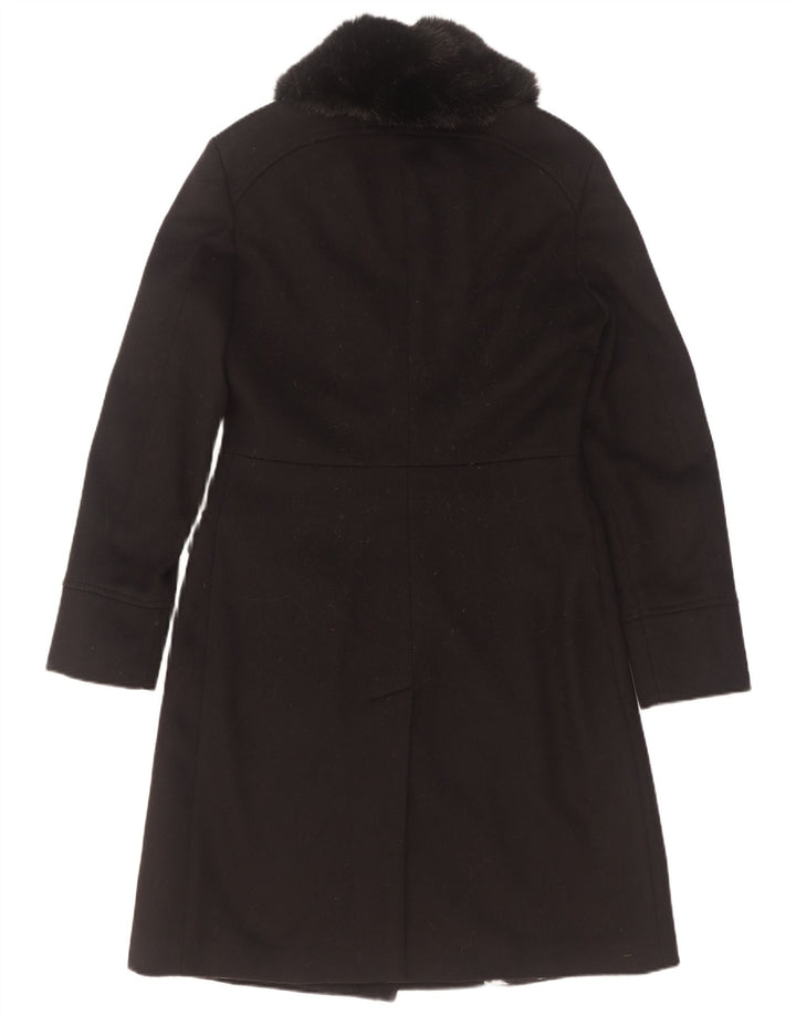 Cappotto Doppiopetto Donna Guess By Marciano IT 42 Medio Lana Nera