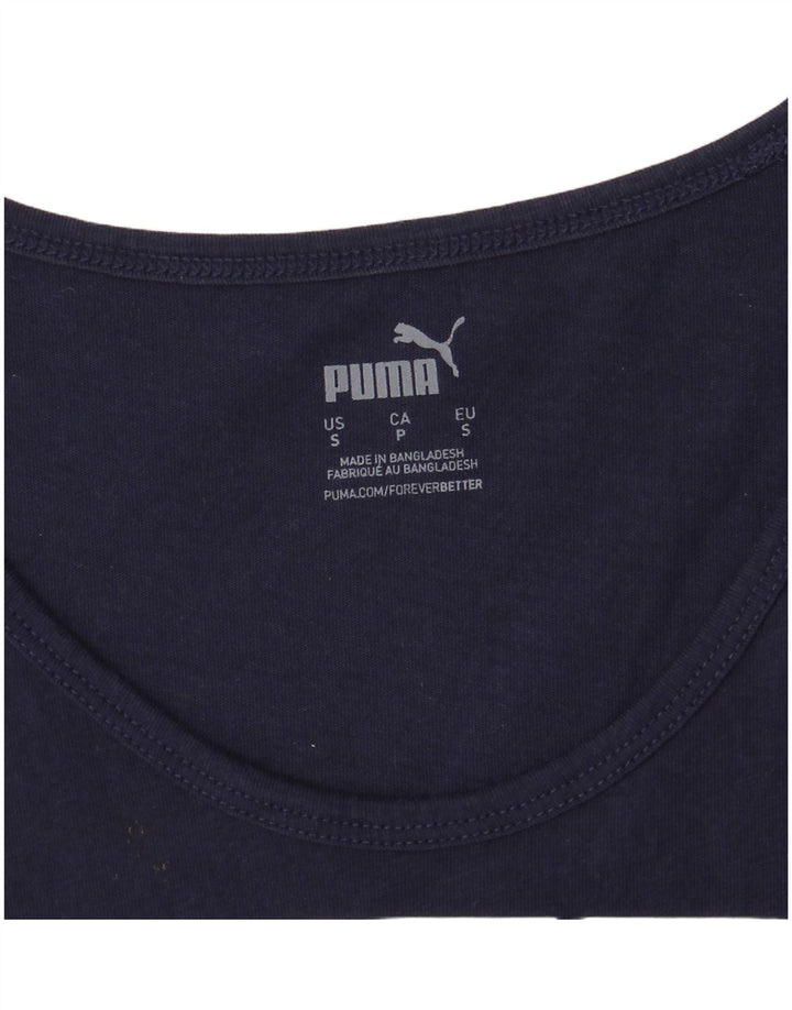 Canotta grafica da uomo PUMA Small blu navy