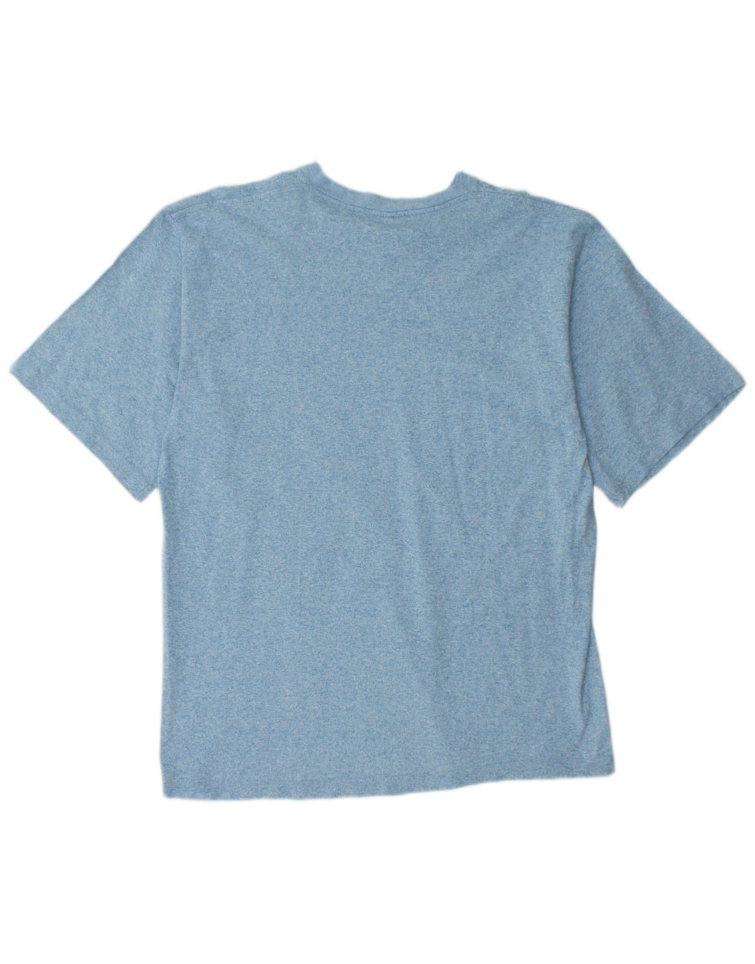 T-shirt da uomo CHAMPION Top grande in cotone chiazzato blu