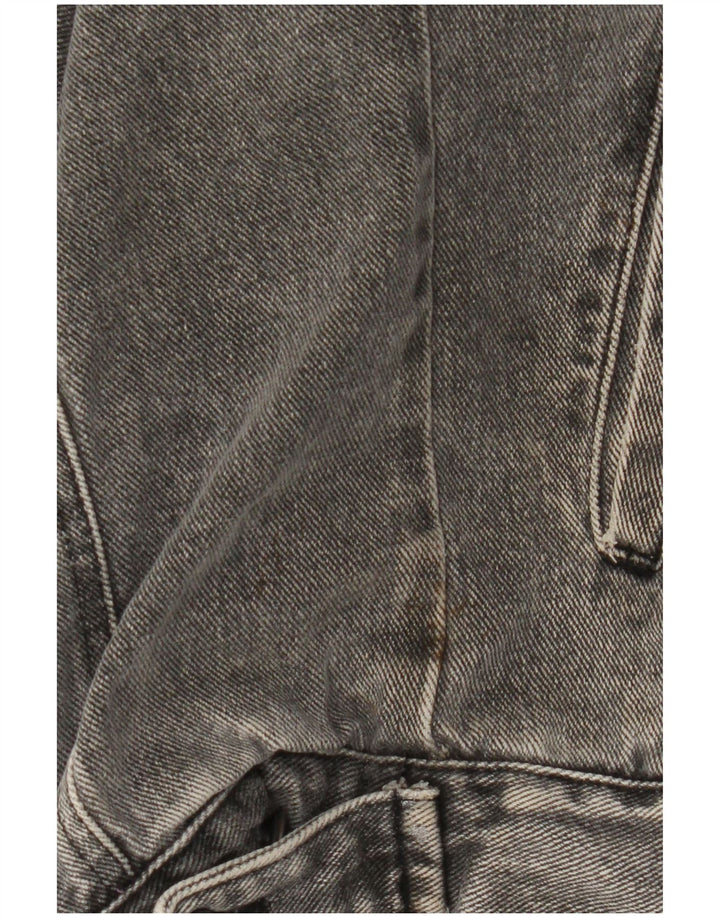 Giacca di jeans vintage da uomo UK 40 grande grigia