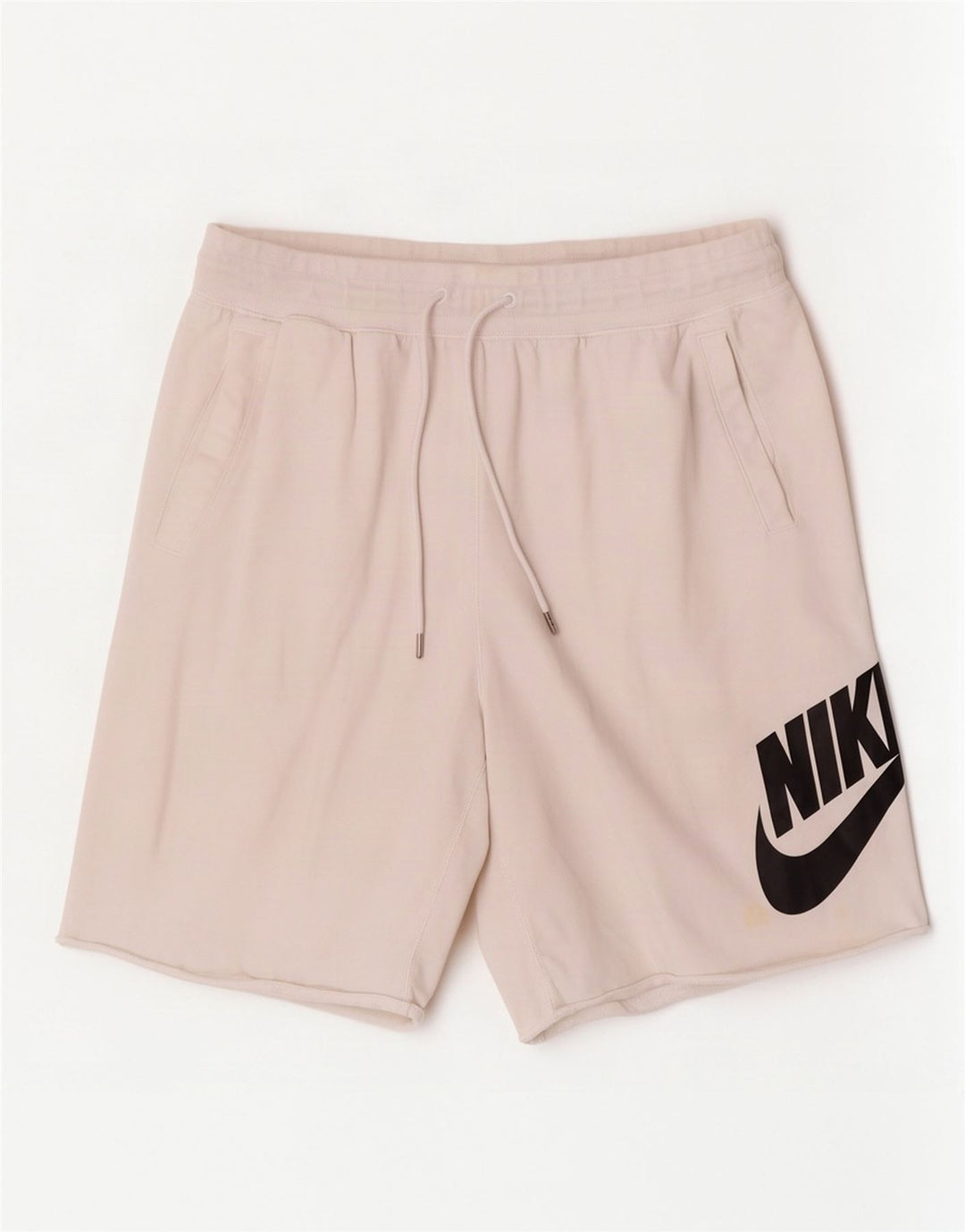 Pantaloncini sportivi Nike da uomo con grafica XL in cotone bianco
