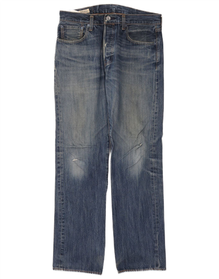 Levi's Uomo 501 Jeans dritti W32 L32 Cotone Blu