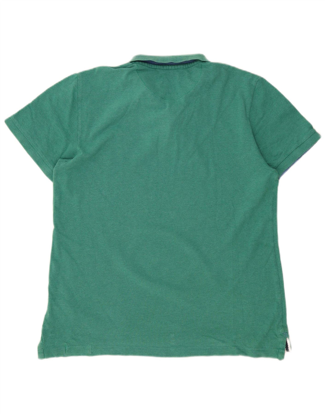 WHITE STUFF Polo da uomo grande in cotone verde
