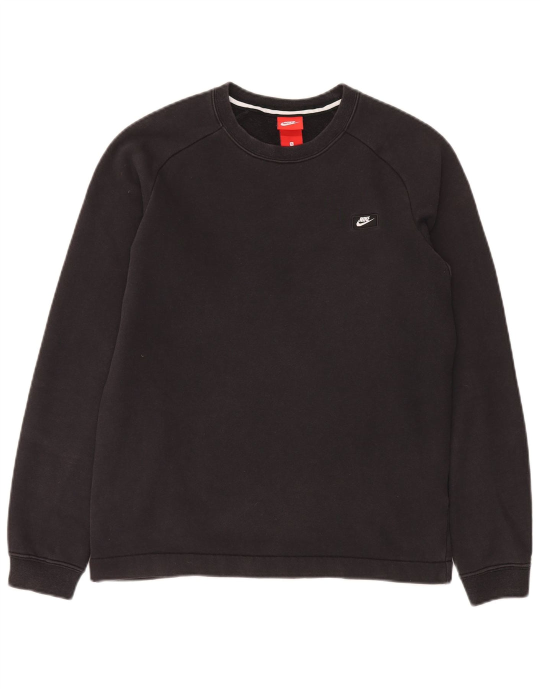 Felpa Nike Uomo Maglione Piccolo Cotone Nero