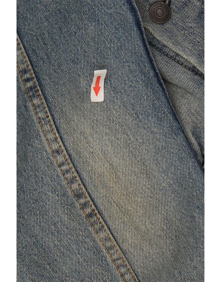 Giacca di jeans da uomo Levi's UK 42 XL cotone blu