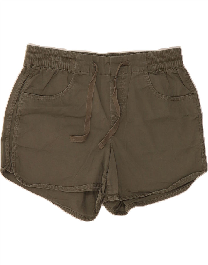 EDDIE BAUER Womens Casual Shorts US 6 Medium W30 Khaki Cotton Vintage Eddie Bauer and Second-Hand Eddie Bauer from Messina Hembry 