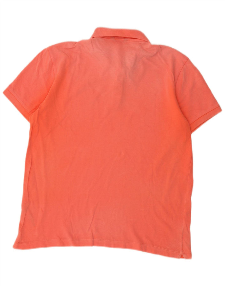Polo Uomo Massimo Dutti Cotone Arancione Medio