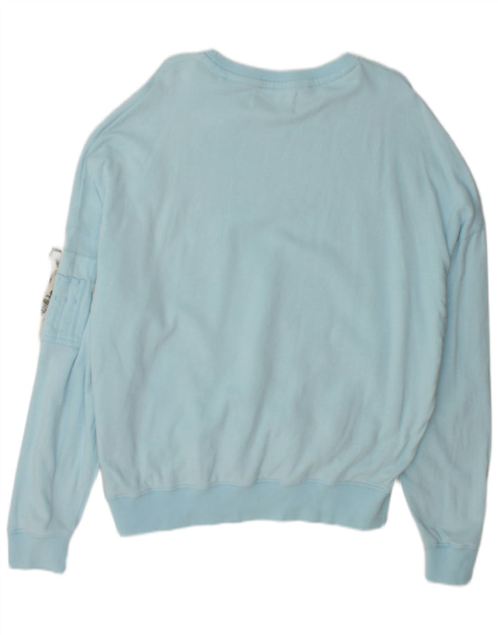 Felpa da uomo Alpha Industries Maglione grande blu