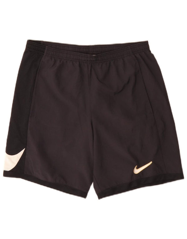 Pantaloncini sportivi Nike da uomo con vestibilità grafica slim, colore medio nero, colore sportivo