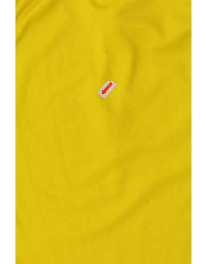 Pantaloncini sportivi Adidas Climalite da uomo XL poliestere giallo