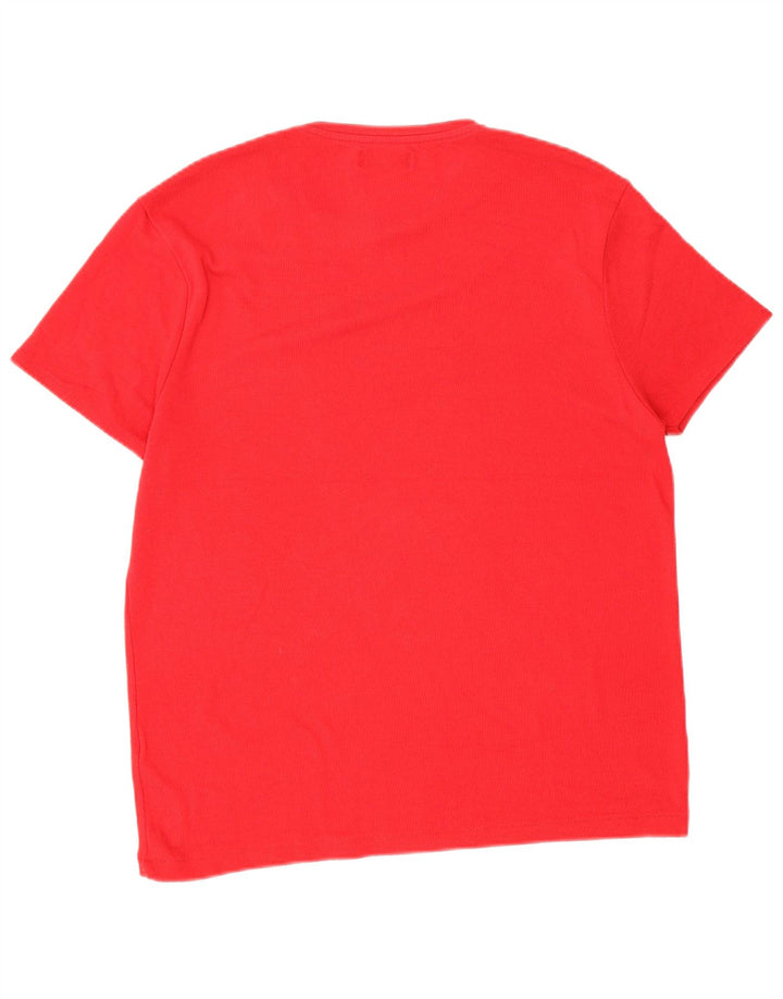 T-shirt Zara da uomo grande rossa