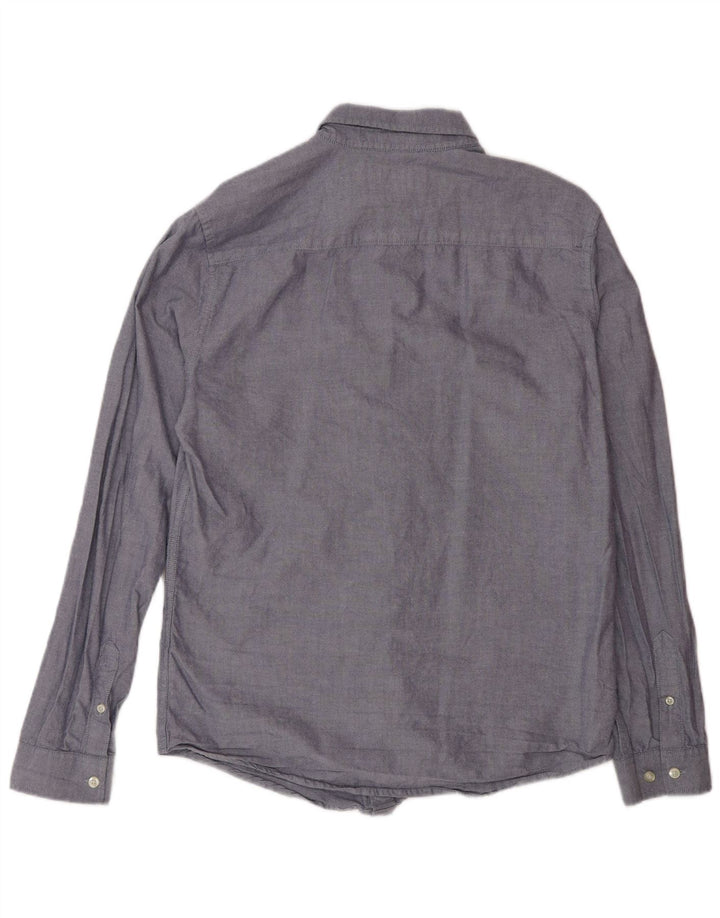 Camicia Penguin da uomo Heritage slim fit in cotone blu medio