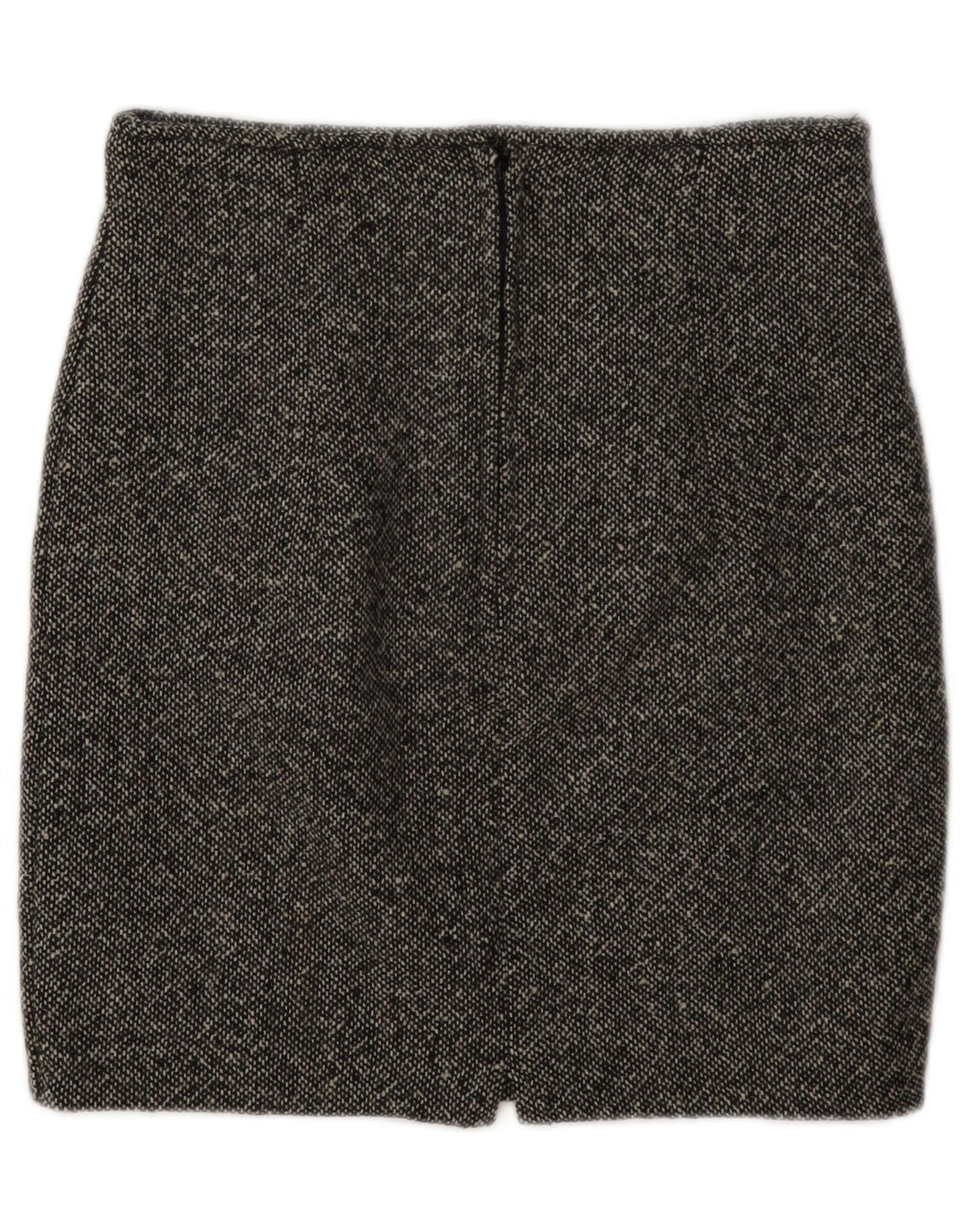Minigonna vintage da donna W28 grigio medio