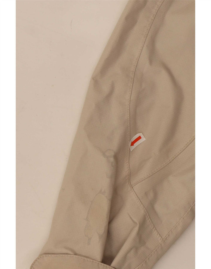 Giacca antipioggia oversize con cappuccio da donna The North Face UK 10 Small Beige Nylon