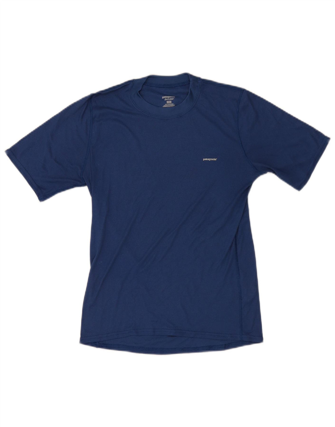 T-shirt da uomo Patagonia Top Small blu in poliestere