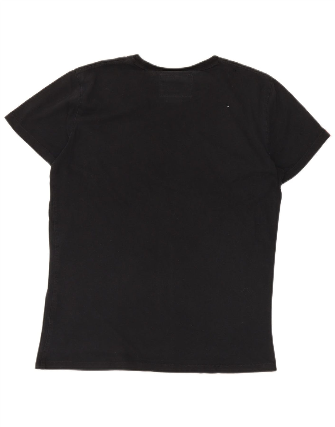 T-shirt da uomo SUPERDRY Top in cotone nero medio