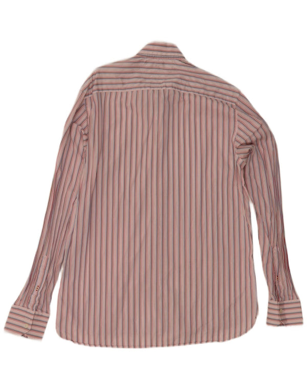Camicia da uomo Tommy Hilfiger a righe rosa medio