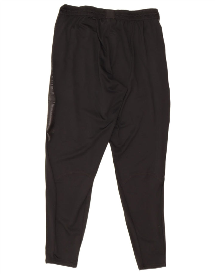 Pantaloni da tuta Nike Dri Fit da donna UK 12 Medium Nero Poliestere