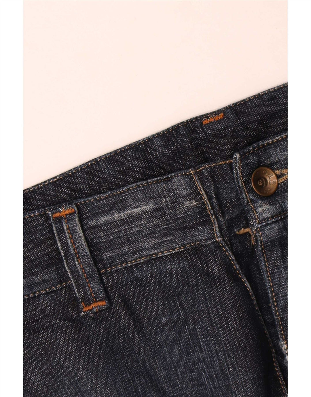 Jeans larghi da uomo Gas W34 L34 cotone blu navy