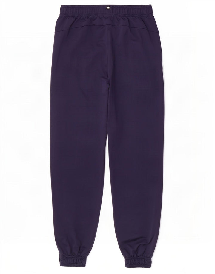 Pantaloni da tuta da ragazzo Puma Joggers 15-16 anni in poliestere blu navy