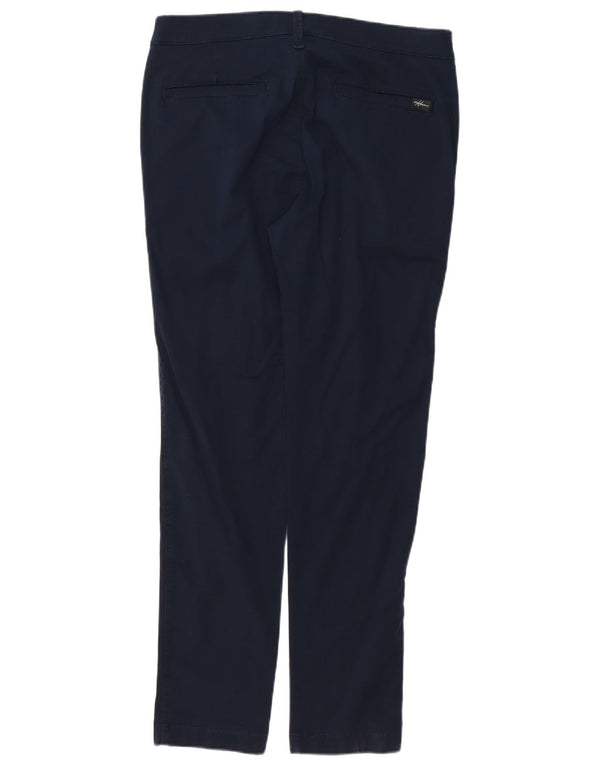 Pantaloni chino skinny da uomo Hollister W33 L32 cotone blu navy